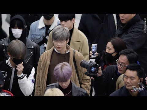 171126 워너원(Wanna One) 강다니엘 포커스 [인천국제공항 입국현장] 직캠 by 포에버