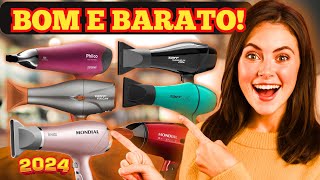 QUAL MELHOR SECADOR DE CABELO 2024 ✅ Secador de Cabelo BOM e BARATO✅ SECADOR DE CABELOS ✅