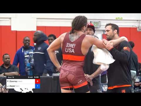 FS/FS 86 KG - QF - Pat Downey (TMWC) Vs. Joshua Asper (Navy)
