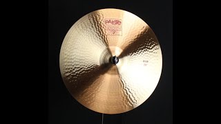 Video thumbnail for Paiste 20" 2002 Ride - 2425g by The Drum Shop - Portland, Maine
