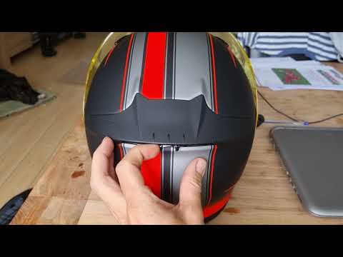 Shoei NXR rear ventilation valve