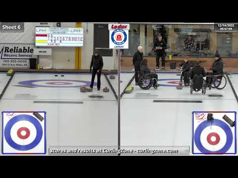 Hamilton/Bender vs. Wright/Anseeuw - Draw 6 - Leduc Mixed Doubles Wheelchair Curling Event