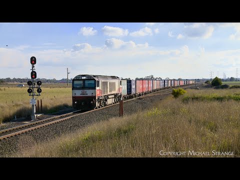 7922V SCT / SBR Dooen To Melbourne Container Train With CSR007 (30/7/2024) - PoathTV