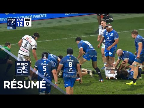 PRO D2 Saison 2025-2026 J17 - Résumé RC Vannes - CA Brive
