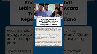 Kondisi Sheila Dara Usai 100 Hari Kepergian Vidi Aldiano, Tetap Ceria saat Hadiri Tahlilan
