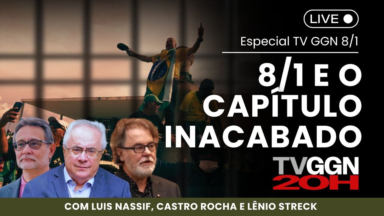 8/1/23 E O CAPÍTULO INACABADO | ESPECIAL TVGGN 20H | (08/01/25)