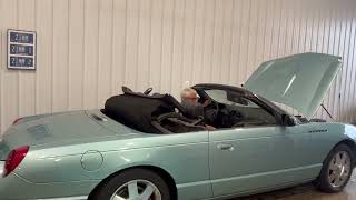 2002 Ford Thunderbird Convertible Top Operation