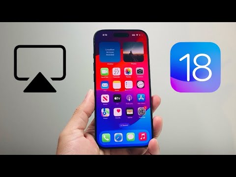 How To AirPlay on iPhone on iOS 18