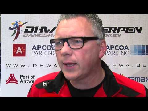 DHW Antwerpen Meeuwen Handbal wedstrijd