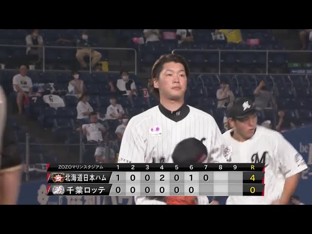 【7回表】マリーンズ・二木が7回8奪三振と粘りの投球を見せる!! 2020/8/15 M-F