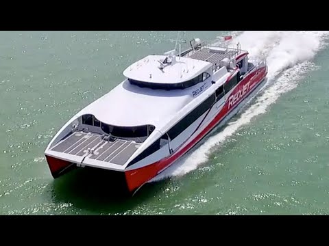 £7 Million High Speed Ferry Tour : Red Jet 7
