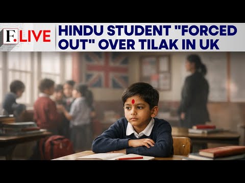 8-Year-Old Hindu Forced To Change London School Over Religious "Tilak": Reports | Firstpost Live