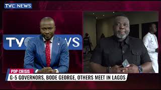 (Trending Video) G-5 Governors, Bode George, Others Meet In Lagos