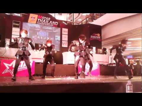 [121014] Rafa'el cover MBLAQ (엠블랙) :: It's War @ Mstar Battle (12 Team Round)