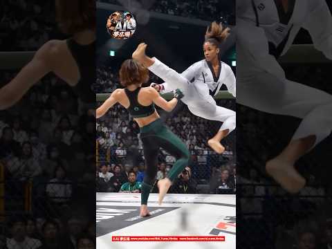 【激しい空中戦を制した右ハイ】テコンドーvs 総合格闘技 #Taekwondo #MMA #異種格闘技戦