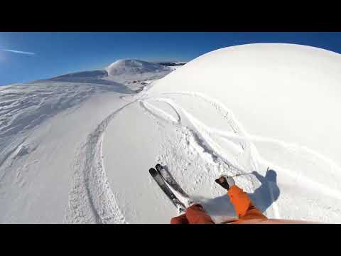 Ski Sinaia Valea Dorului group ride, wannabee jibbers