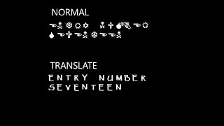 UNDERTALE:ROOM  264 w.d gaster translate