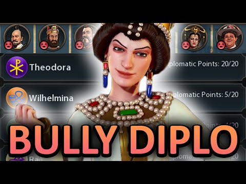 I BULLIED The AI So Hard In This ONE CITY CHALLENGE That They Gave Me A Diplo Victory - Civ 6 Theo