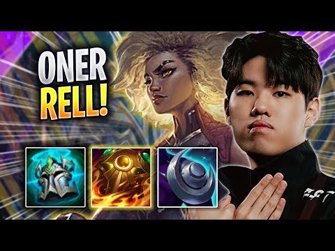 ONER SHOWTIME WITH RELL! - T1 Oner Plays Rell JUNGLE vs Jarvan! | Season 2023