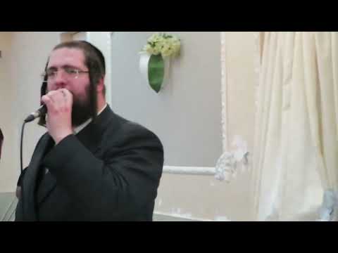 יואלי בריזל ושרוליק דייטל בחתונה חסידית ואנרגטית אש