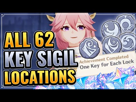ALL 62 KEY SIGILS LOCATIONS (WITH TIMESTAMPS + DETAILED GUIDE!) Genshin Impact Enkanomiya Puzzles