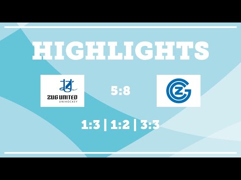 Highlights 7. TV-Spiel: Zug United vs GC Unihockey