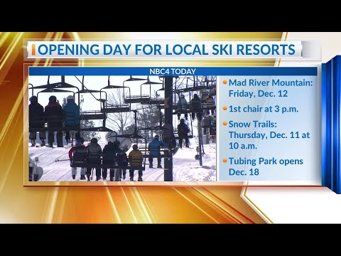 Area Ohio ski resorts to open this week