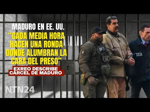 "Cada media hora alumbran la cara del preso": revelan cómo funciona cárcel en la que está Maduro