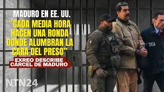 "Cada media hora alumbran la cara del preso": revelan cómo funciona cárcel en la que está Maduro