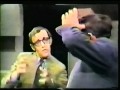 Woody Allen on TV with William F. Buckley