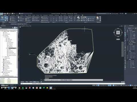 Civil 3D 2020 - Generate and Extract Contours from Surface
