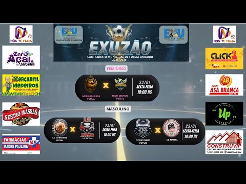 CAMPEONATO EXUZÃO DE FUTSAL MASCULINO/FEMININO/VETERANOS 2025