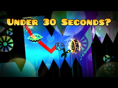 The SHORTEST Hard Demon In Geometry Dash - Tower Descent 100%