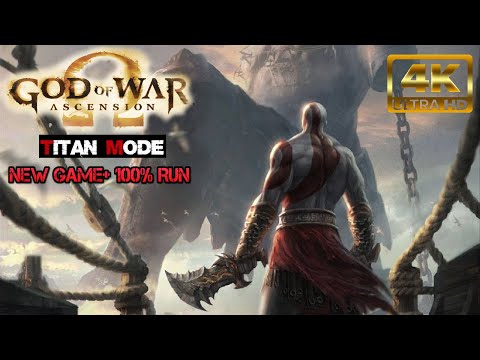 God of War: Ascension - 𝐍𝐄𝐖 𝐆𝐀𝐌𝐄+ 100% Run | TITAN MODE☇| All Cutscenes + Ending ✔