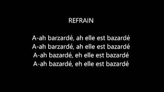 KeBlack - Bazardé lyrics