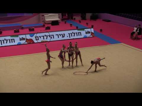 Belarus - Group, 5 hoops, Qualification, Holon Grand Prix 2017