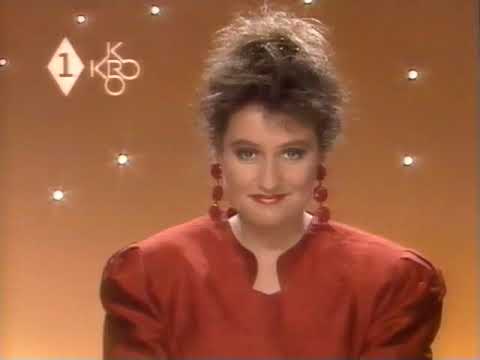 Nederland 1 - Dagsluiting door KRO-omroepster en stukje NOS Journaal (25-12-1991)