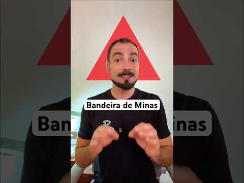 Bandeira de Minas Gerais. #minasgerais #tiradentes