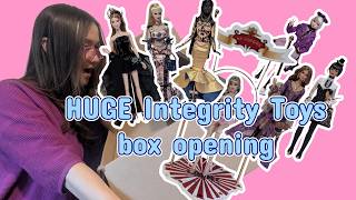 Huge Integrity Toys doll box opening: Eden Blair Boheme, Poppy Parker, Cirque Cabaret, Nu Fantasy
