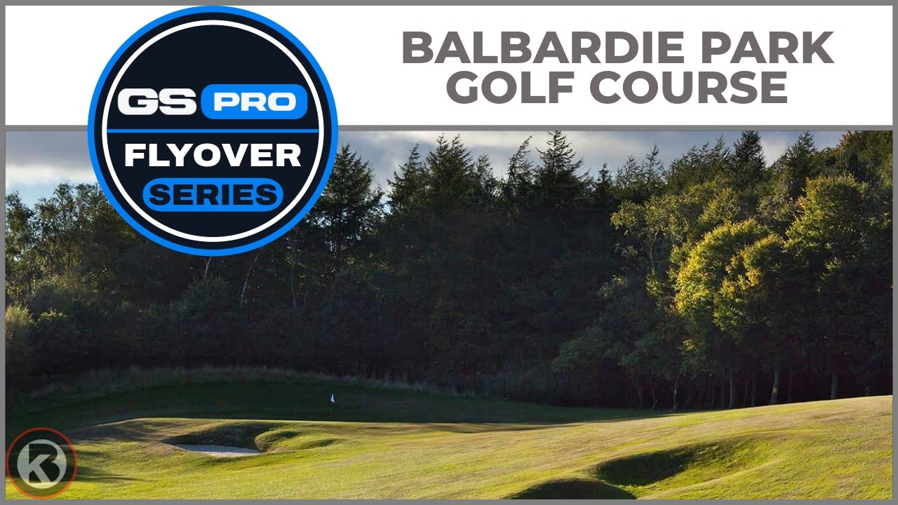 Watch Balbardie Park Golf Course flyover on YouTube
