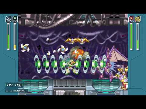 Mega Man X Legacy Collection: X Challenge Vol. 1 Stage 9-3 (Iris & Double)