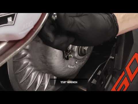 Voyageur Drive Belt Deflection Inspection & Adjustment - Polaris Snowmobiles