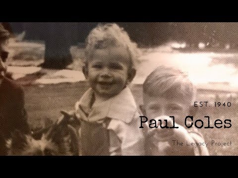 Paul Coles | The Legacy Project |  Rowan Morrissy