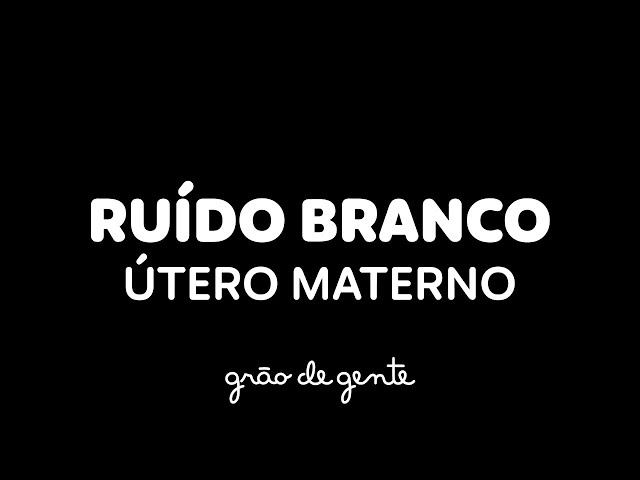 RUÍDO BRANCO- SOM PARA BEBÊ DORMIR TRANQUILO 💤 (WHITE NOISE)