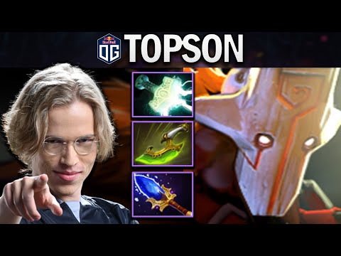 OG.TOPSON SMURF JUGGERNAUT WITH SWIFT BLINK - DOTA 2 7.28 GAMEPLAY