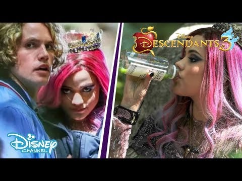 Descendants 3 | BTS News from the Cast: Audrey Gone Evil? 😈 | Official Disney Channel US