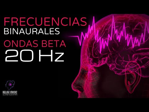 Binaural Sound Therapy with Beta Waves 20 Hz - Pure Tone - Miraculous and Healing Tones