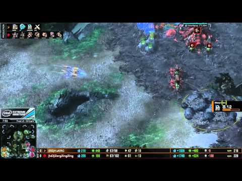 HUk(P) Vs ZergZingZing(Z) G1 - IEM Cologne Qualifiers