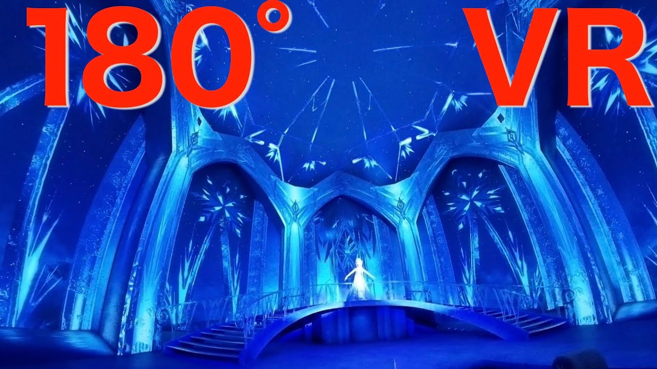 【180 VR】アナとエルサのフローズンジャーニー/Anna and Elsa's Frozen Journey(Tokyo DisneySea)