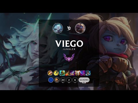 Viego Jungle vs Poppy - EUW Master Patch 12.8